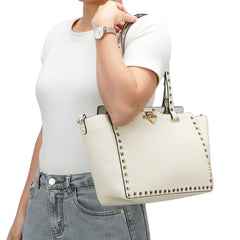 Full-Grain Leather Tote